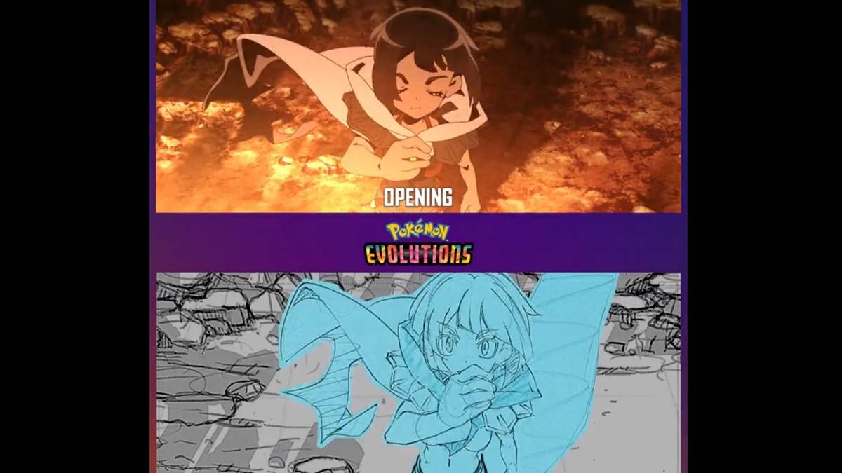 Pokemon Animation Setting Pokémon Evolutions Gif Shows Behind-The-Scenes Look At Animation