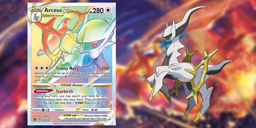 arceus pokemon card brilliant stars Arceus V 165/172 - Brilliant Stars