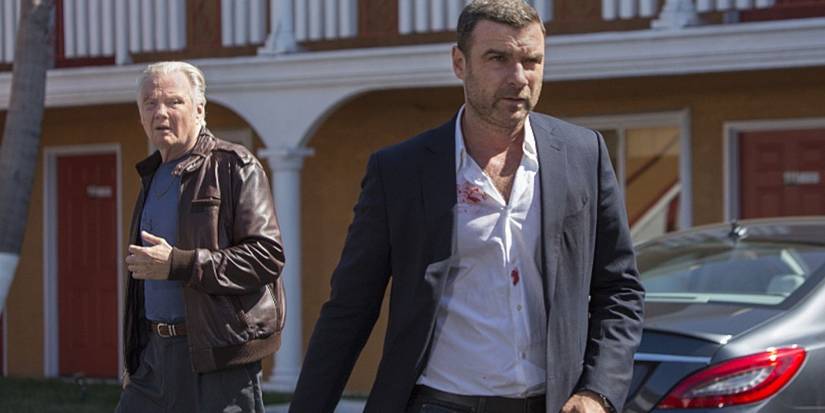 Ray walking away from his father in Ray Donovan