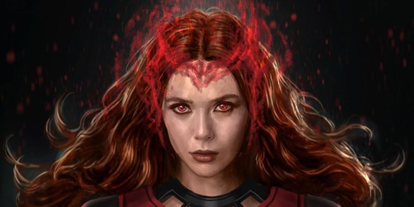 Scarlet Witch Andy Park Concept Art