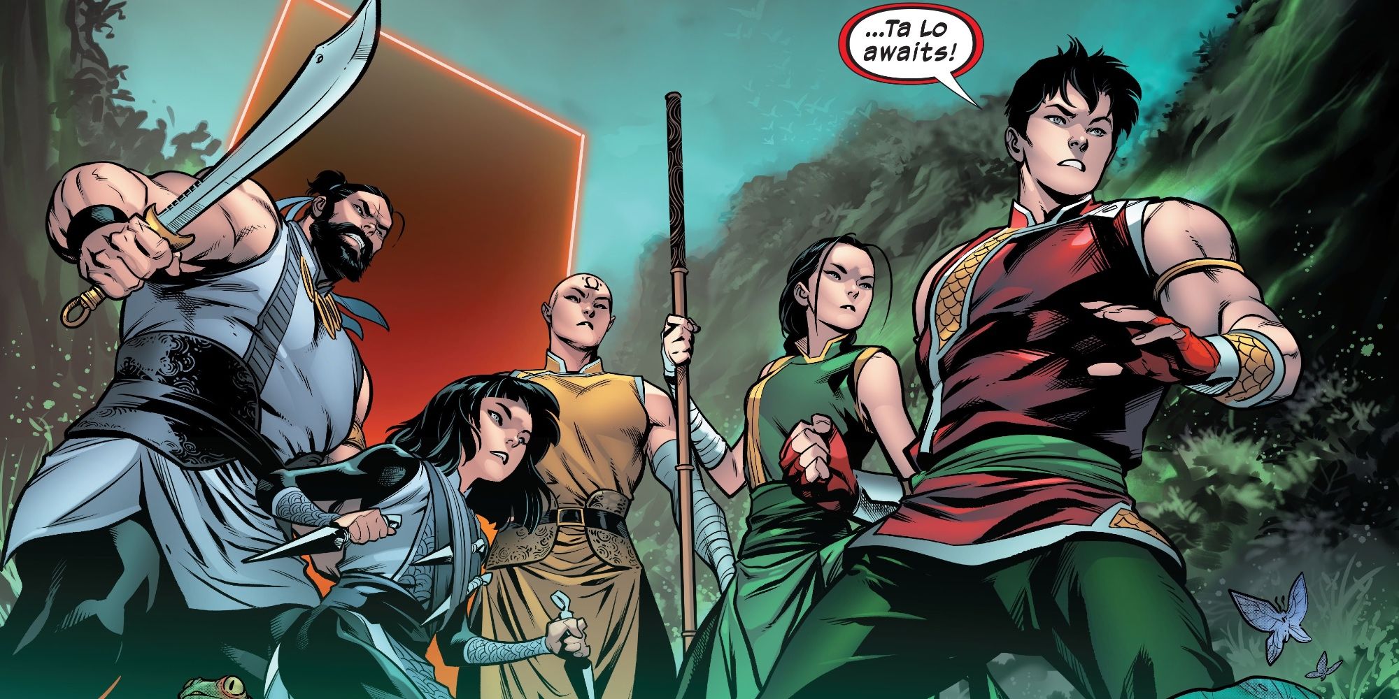 Shang Chi Unites Five Weapons Siblings In Ta Lo