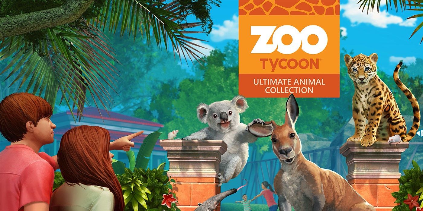people obererving animals and zoo tycoon title 
