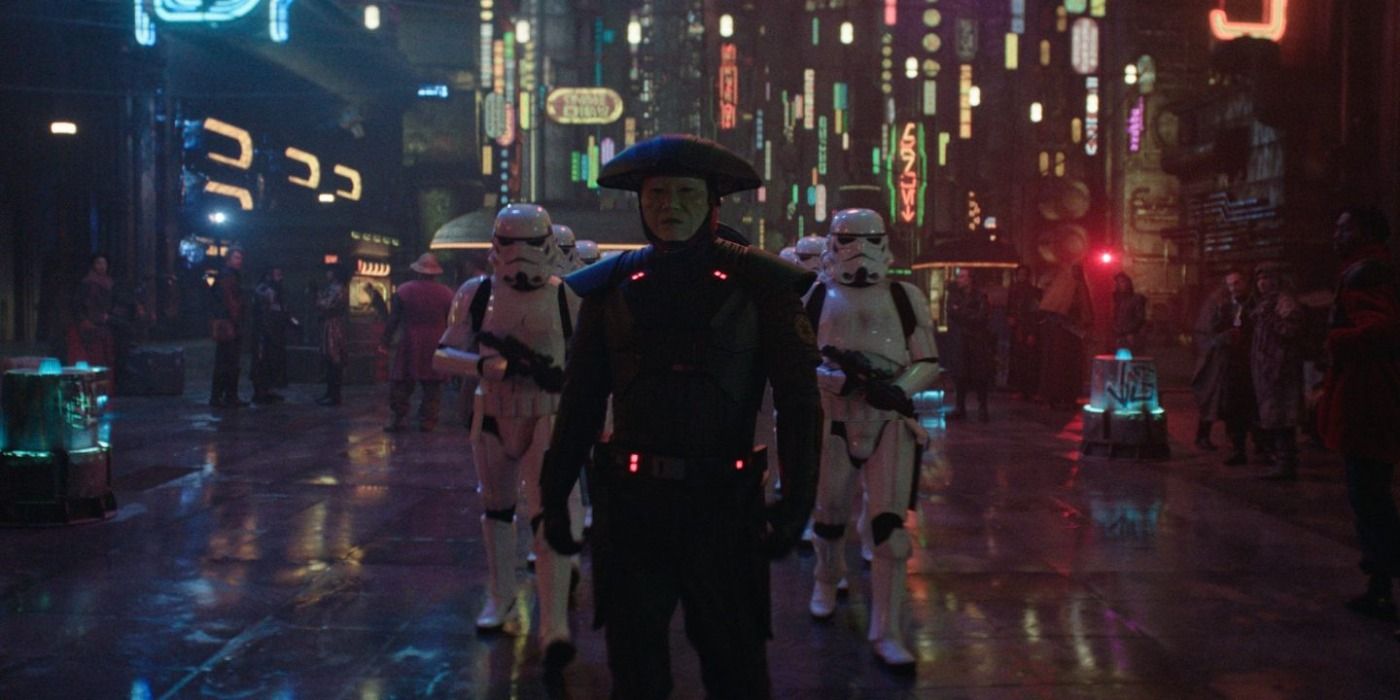 The Fifth Brother leads stormtroopers through Daiyu in Obi Wan Kenobi trailer