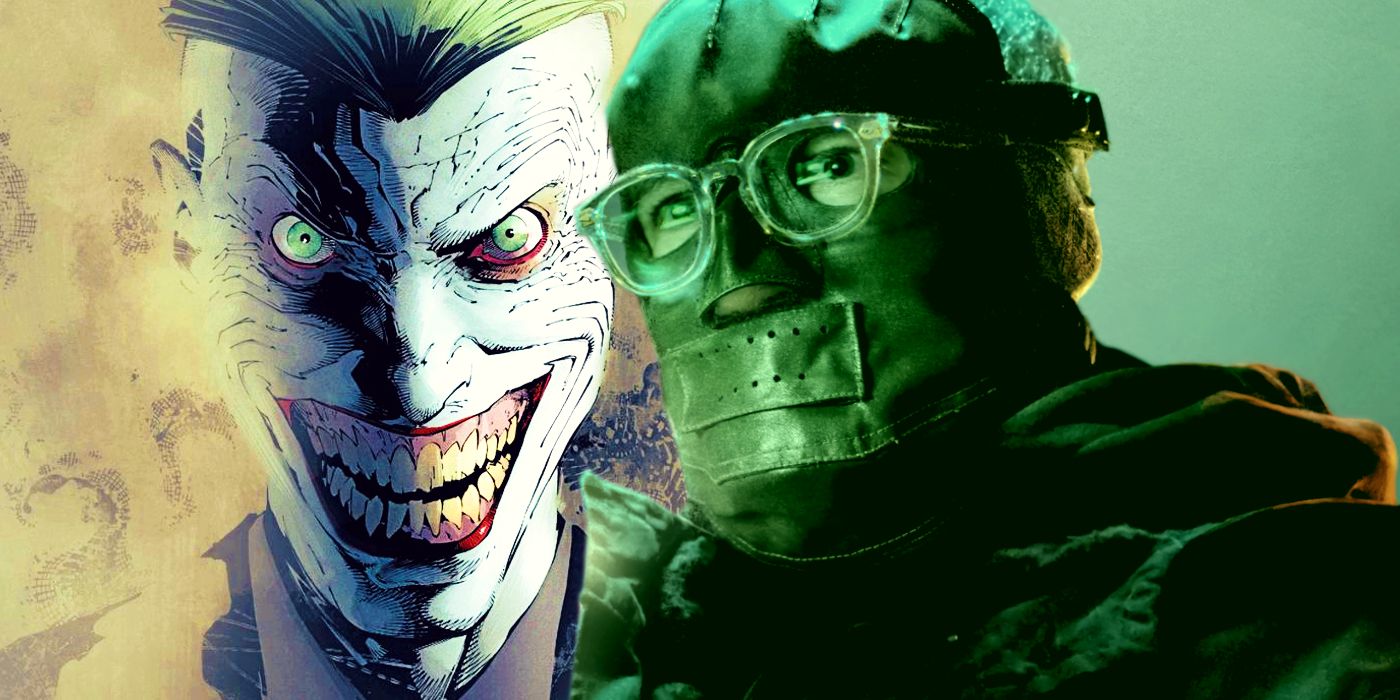 The Joker in DC Comics and Paul Dano as Riddler in The Batman