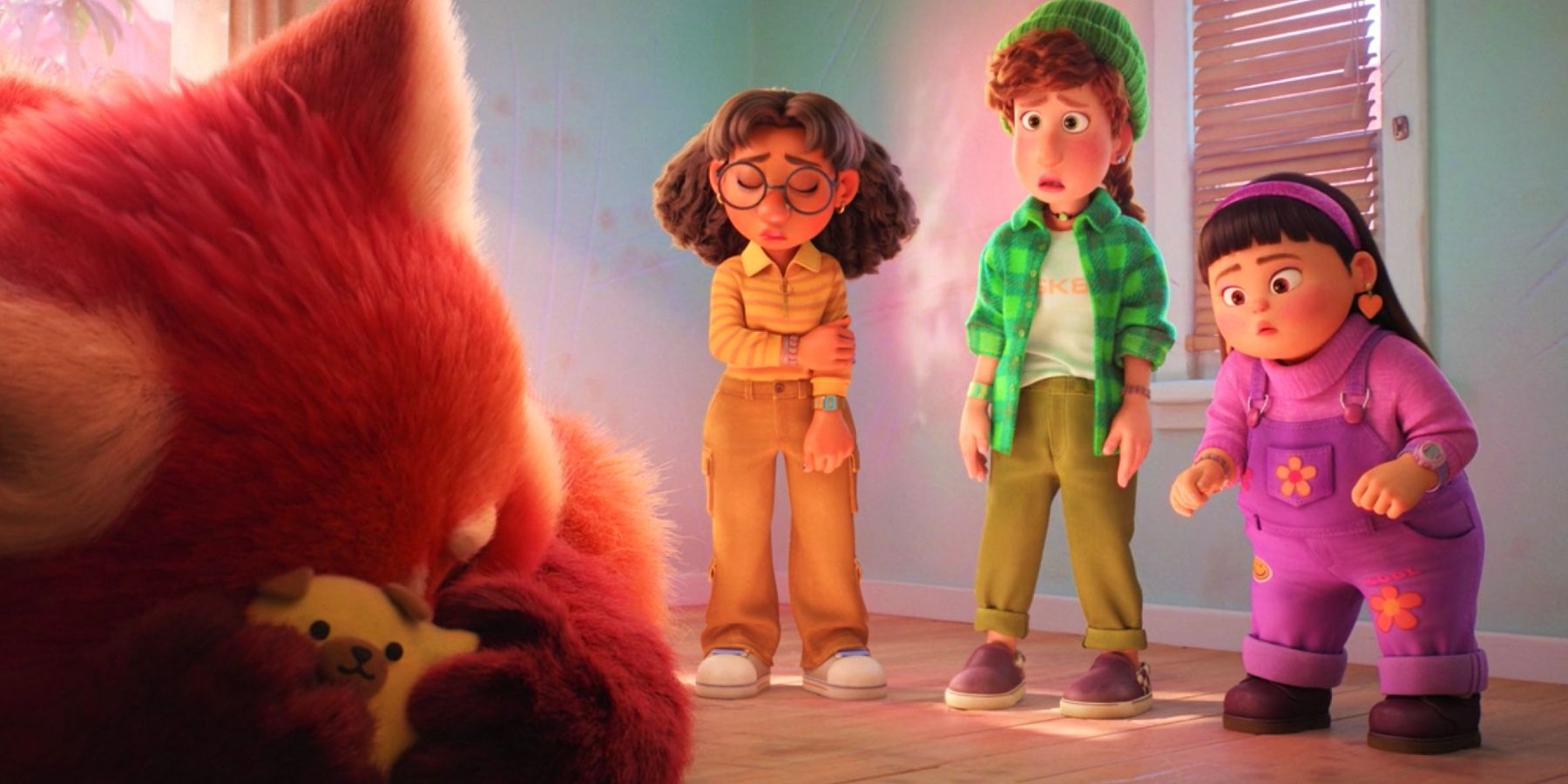 Diretora de 'Red: Crescer é uma Fera' fala da teoria de que Abby é a Boo,  de 'Monstros S.A.' - Guia Disney+ Brasil