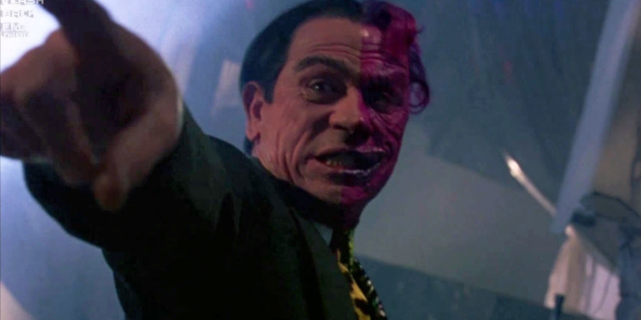 Two Face in Batman Forever