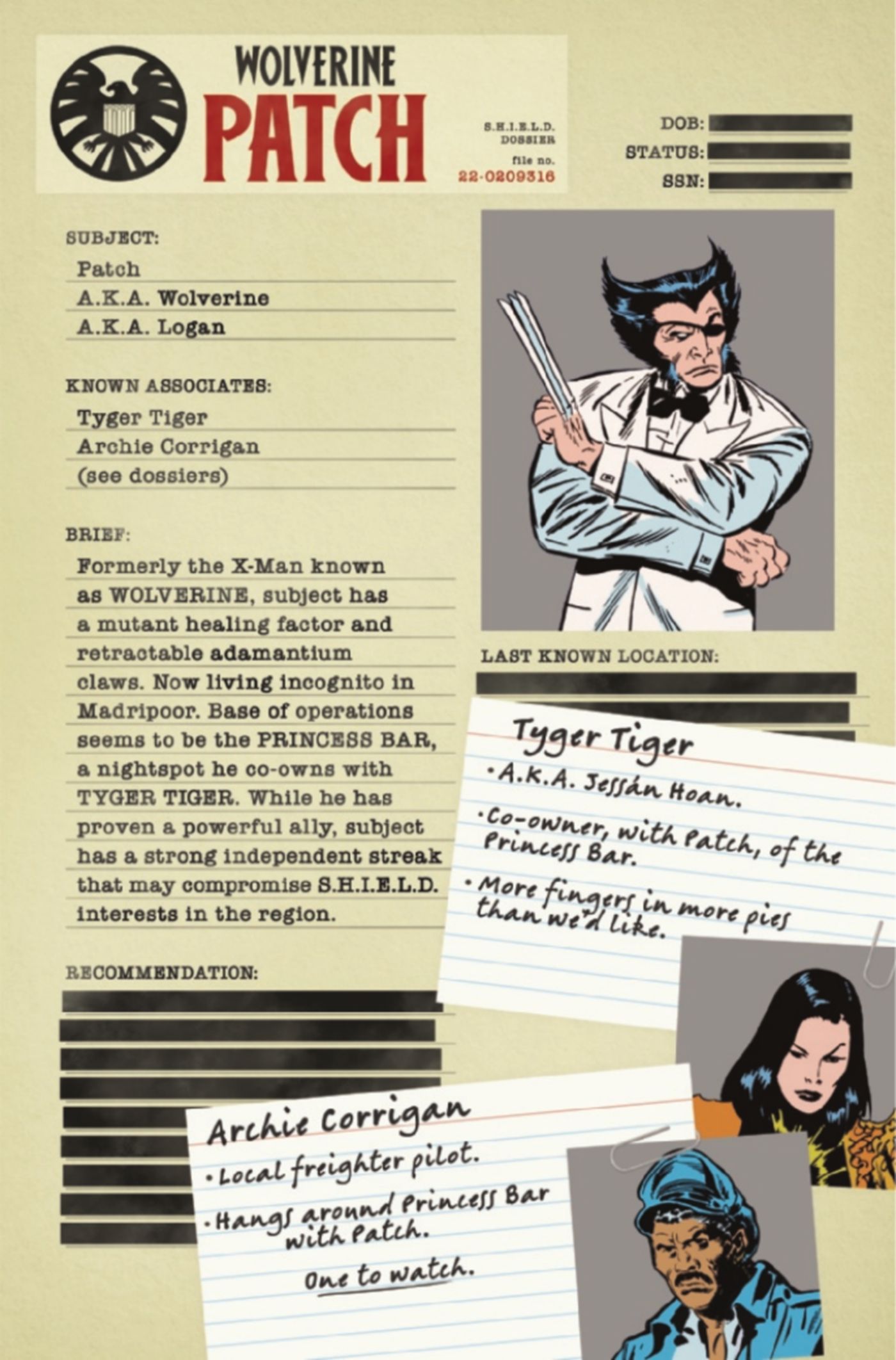 Wolverine Patch Page 2