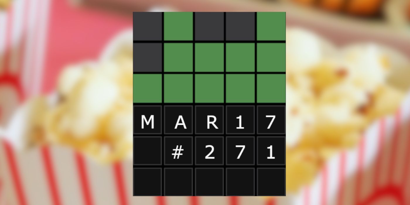 Wordle 271 March 17, 2022 Answer Screen Rant