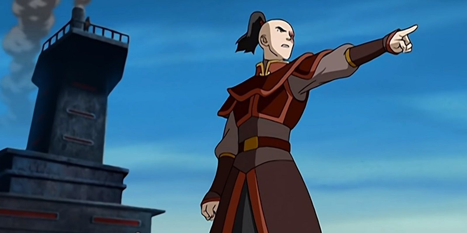 Zuko leads his ship to the Avatar in Avatar the last airbender 1