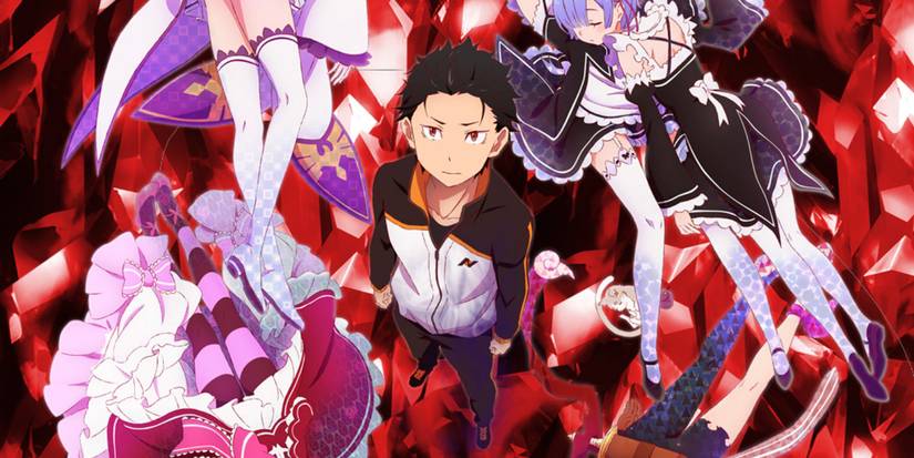 Постер Re:Zero с персонажами