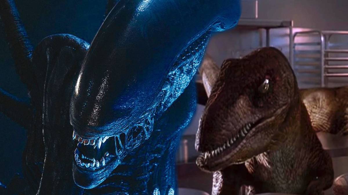 Alien Pays Homage to Jurassic Park with Terrifying Xenomorph Hunt, image size:1200x675
