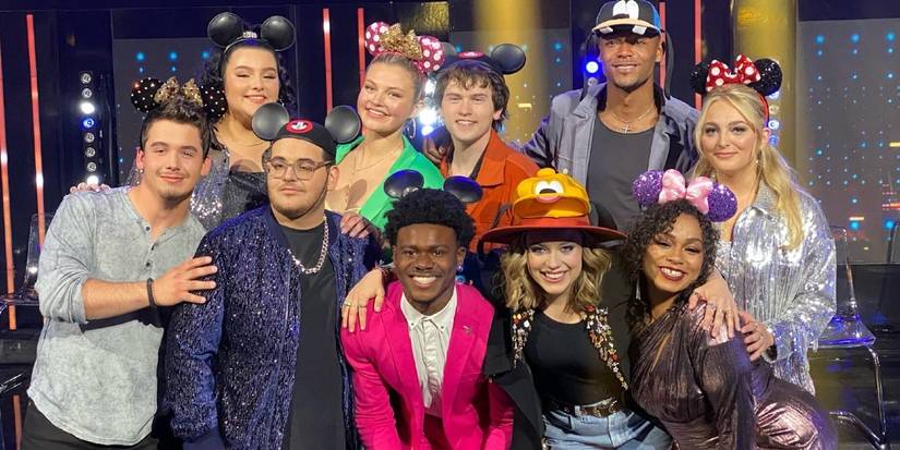 American Idol Top 10 2022 Disney