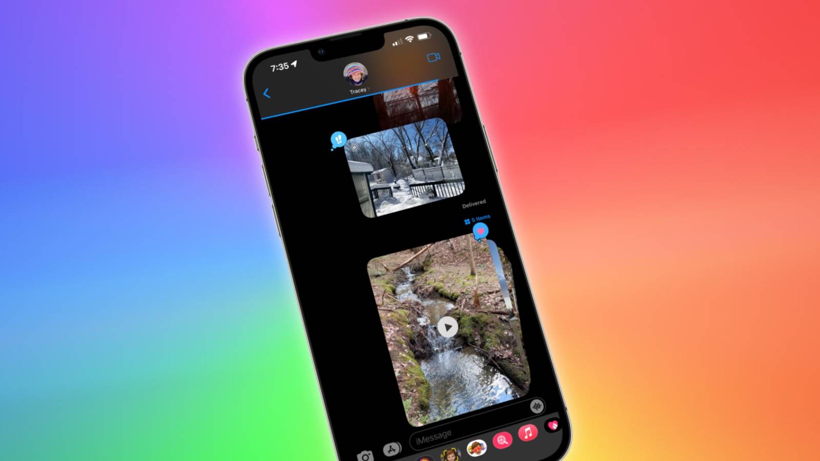How To Send & View iMessages Photo Stacks & Collages