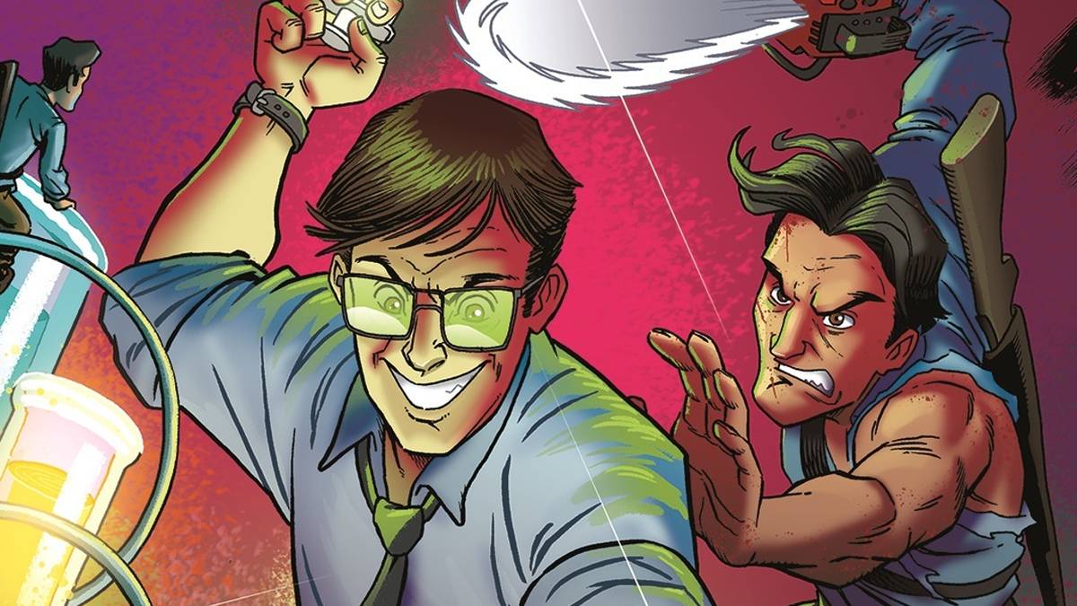 Army of Darkness' Ash Takes on the Re-Animator in New Horror Mash-Up Comic