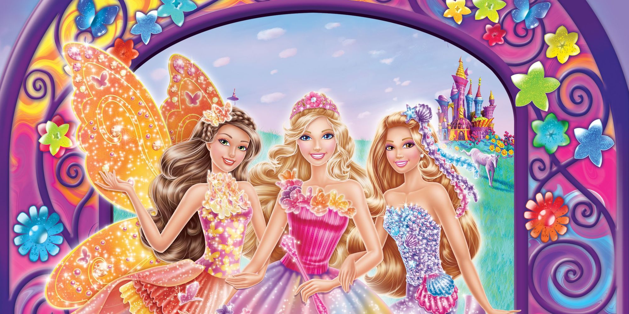 Barbie and fairies in The Secret Door