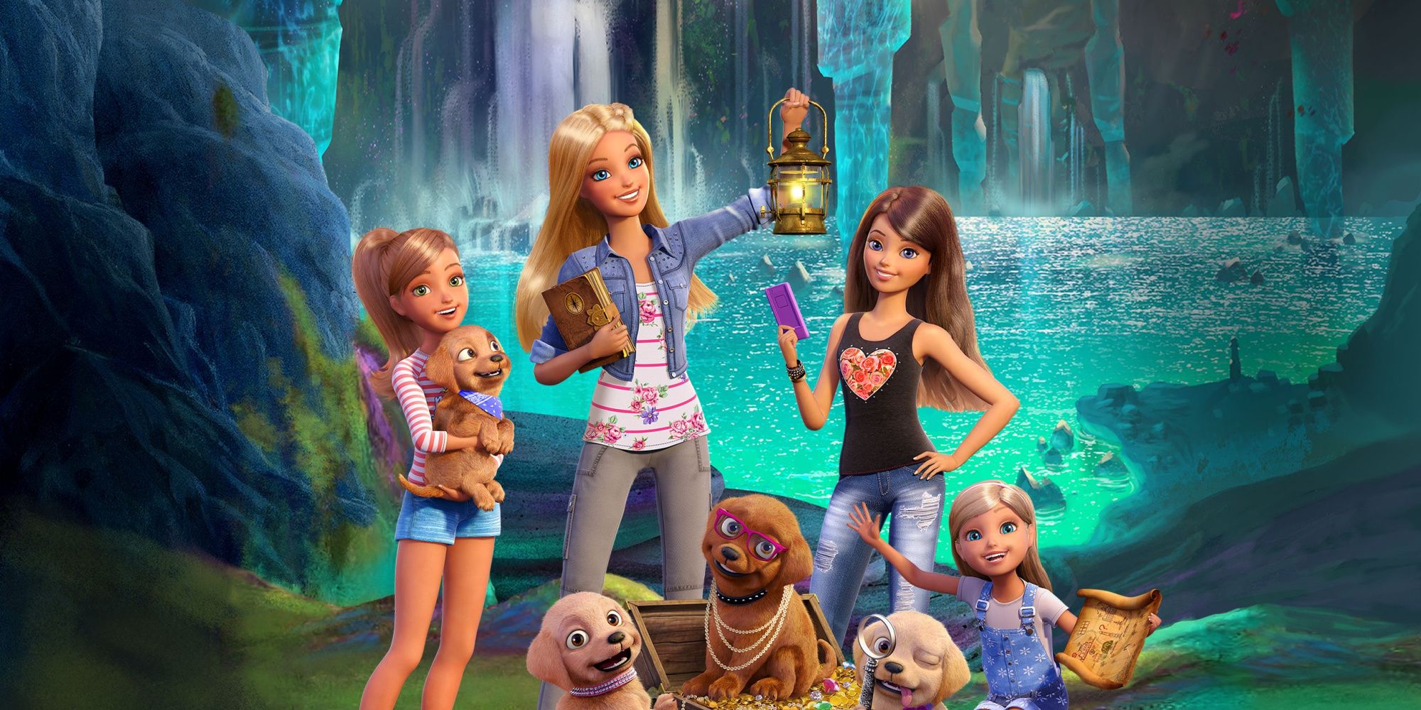 Barbie and her sisters in the Great Puppy Adventure