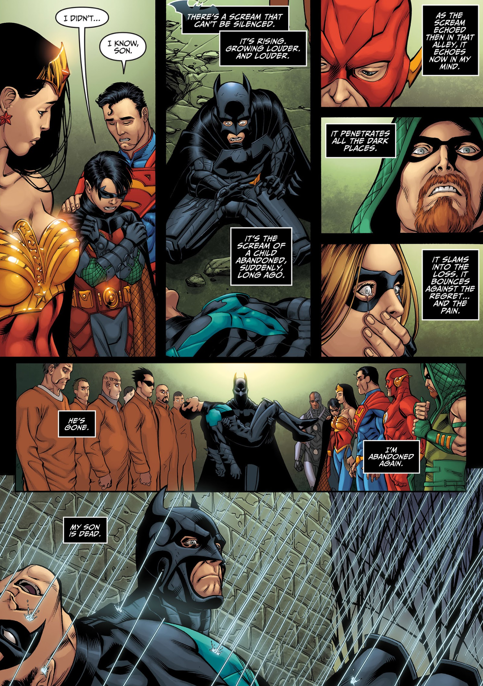 Batman Nightwing Death injustice