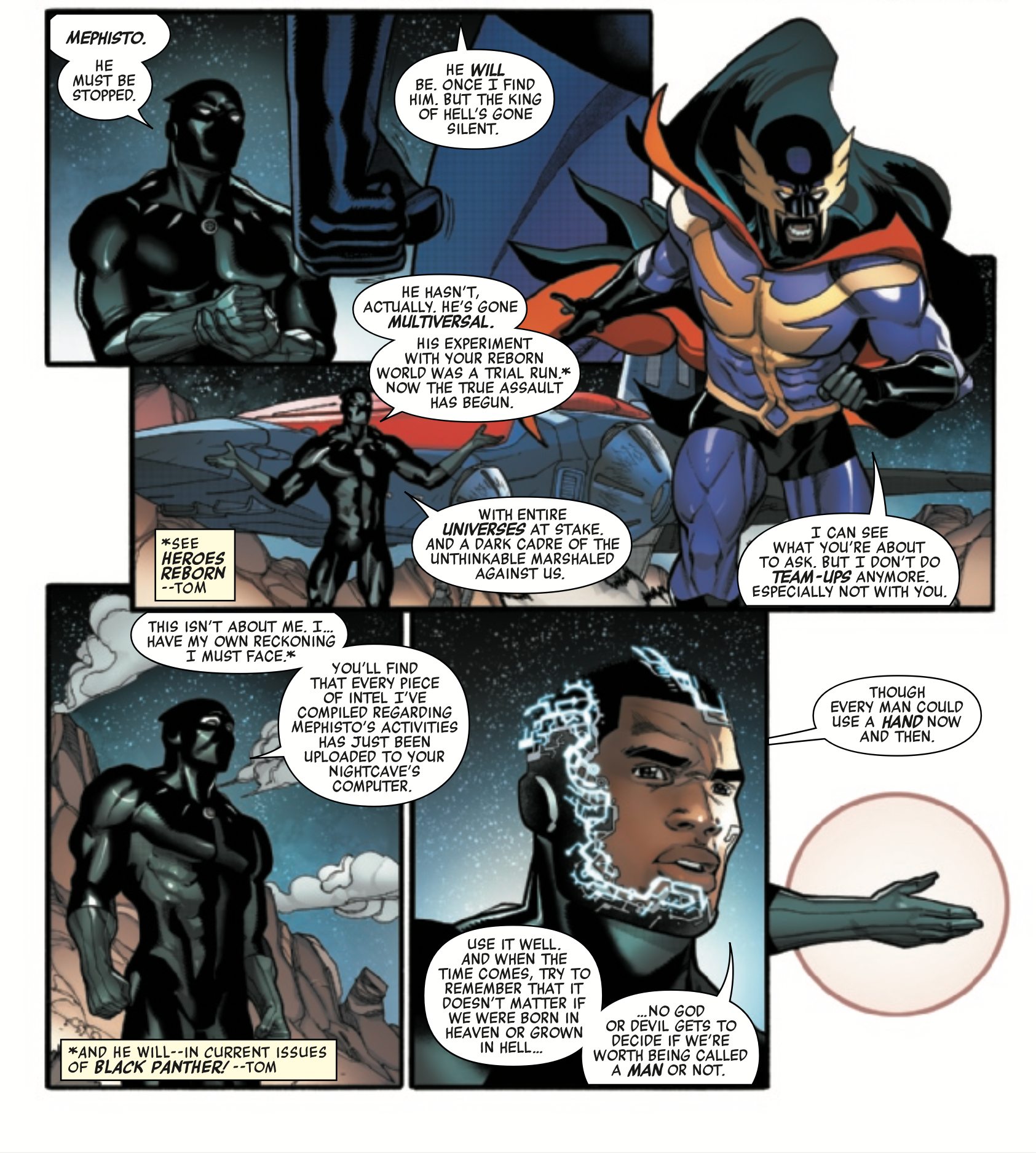 Black Panther meets Nighthawk