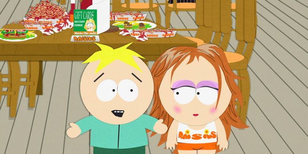 Butters in the Raisins episode of South Park