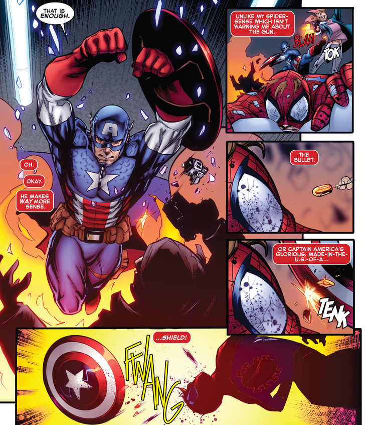 Superspeed Man Captain America's Secret Superspeed Makes Him Exactly as Fast as Superman