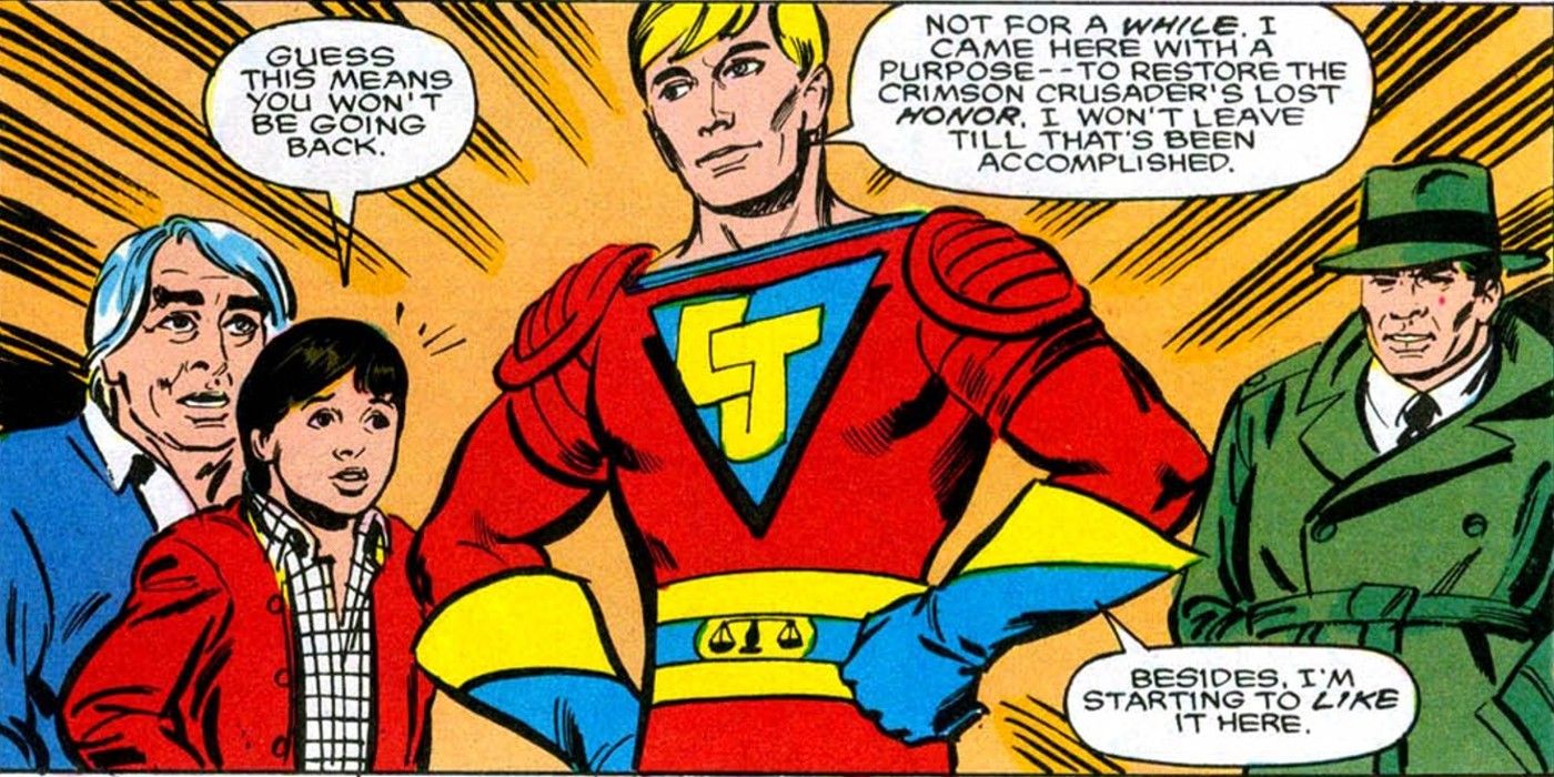 Captain Justice Marvel Comics