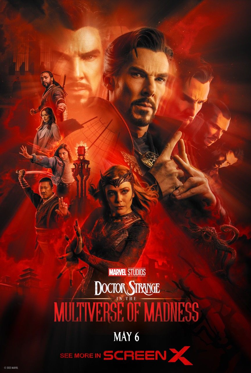 Doctor Strange 2 Multiverse of Madness Screen X poster