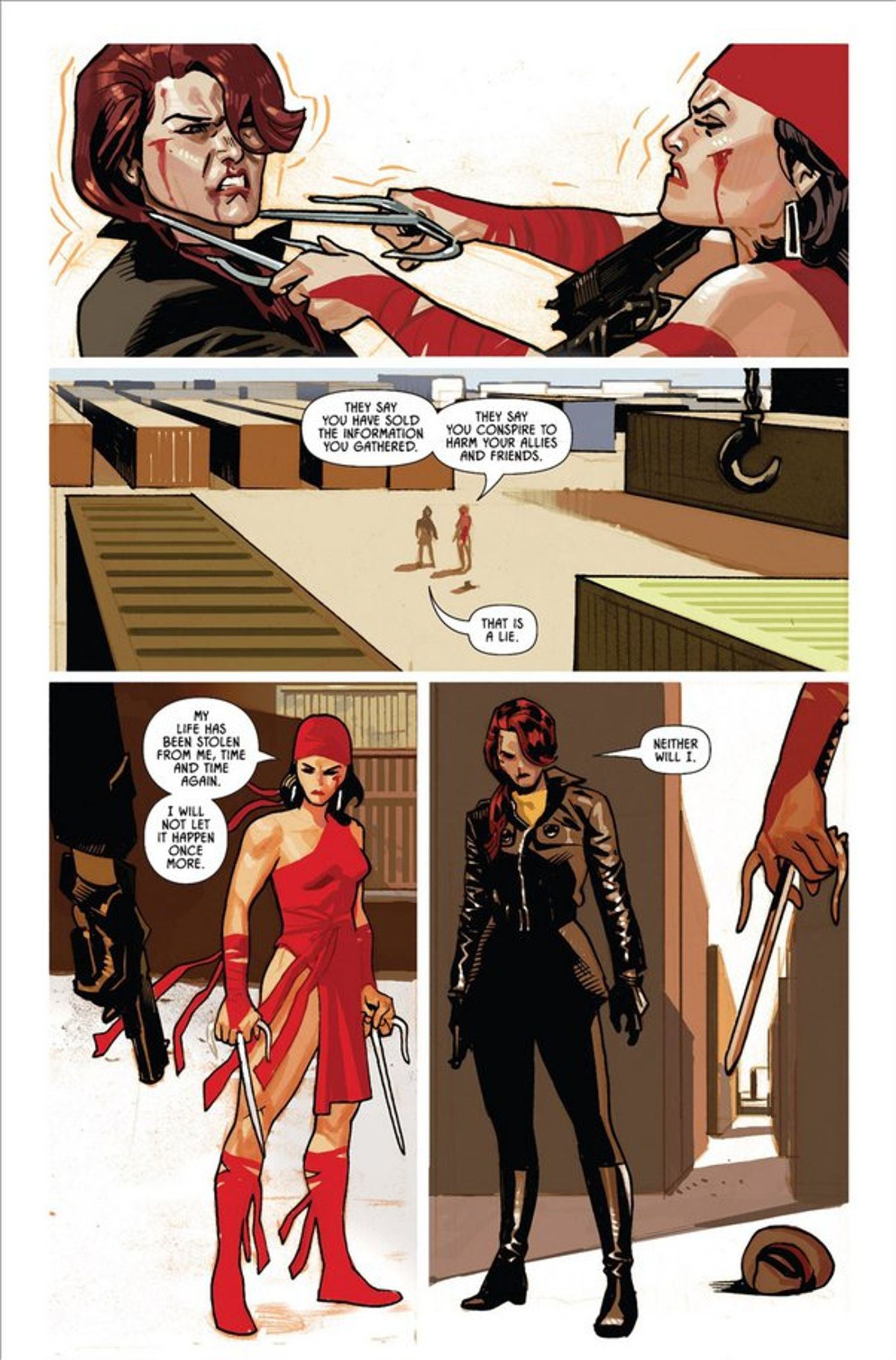 Elektra vs Black Widow