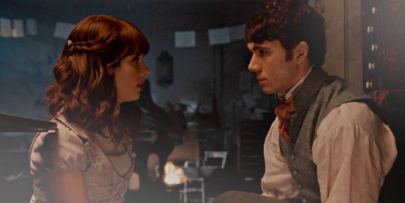 Eloise and Theo on Bridgerton