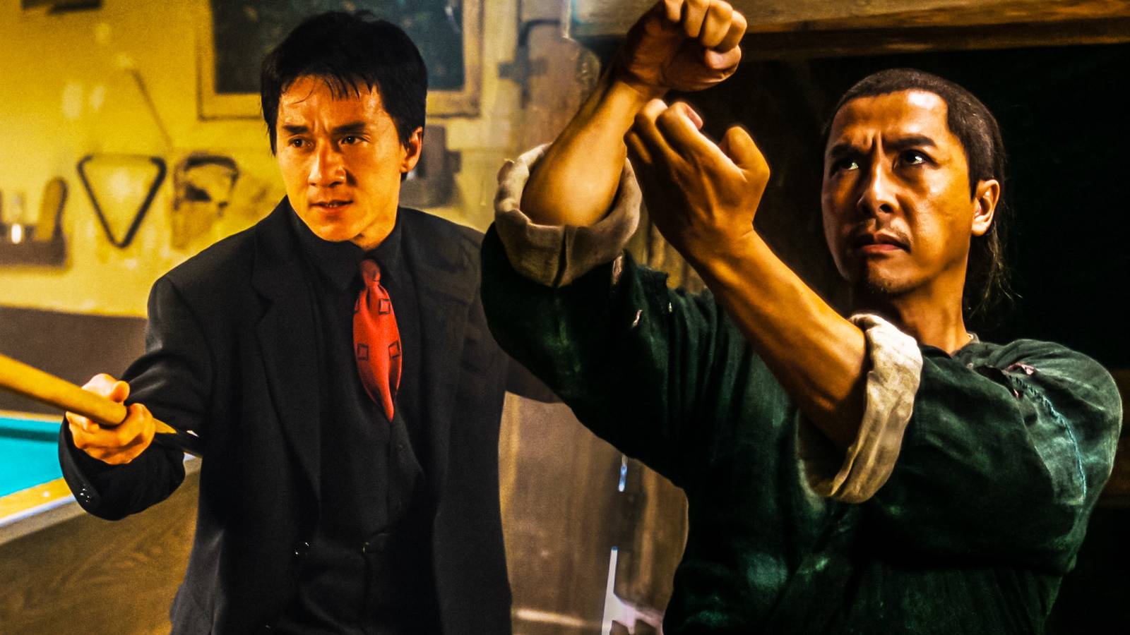 Every Jackie Chan Vs Donnie Yen Fight Scene