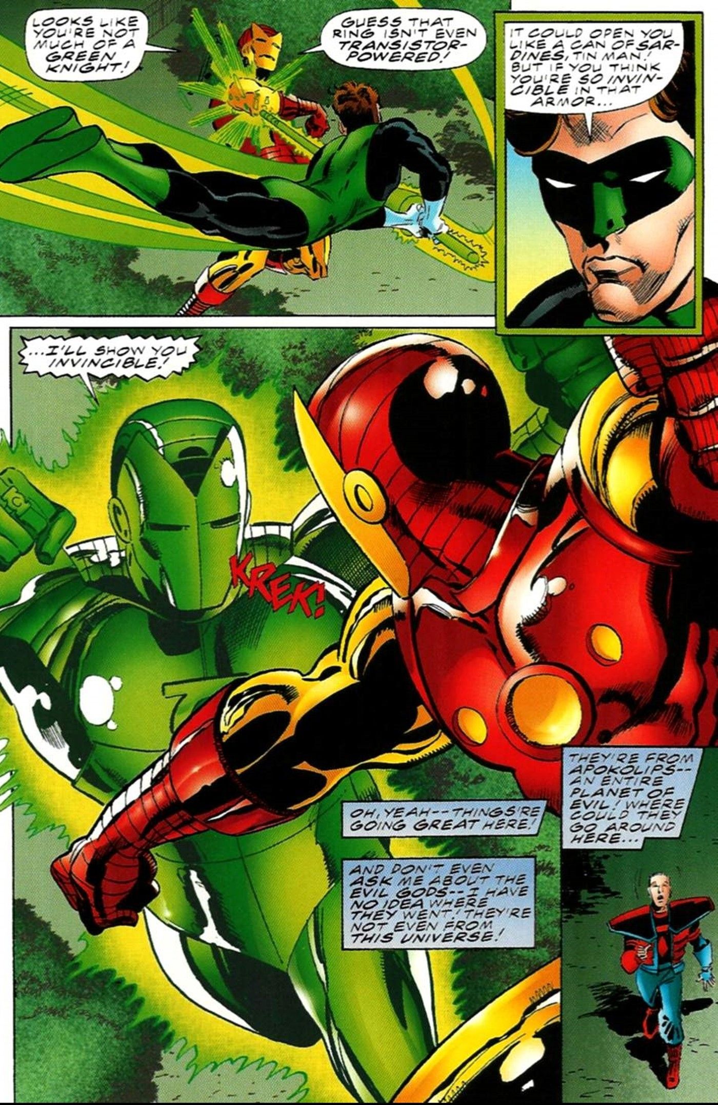 Green Lantern vs Iron Man in Unlimited Access
