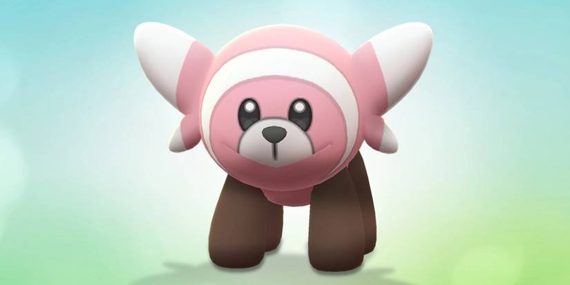 Nounourson Shiny / Shiny Stufful Pokémon GO - 30 Jours - Version Japonaise - Neuf