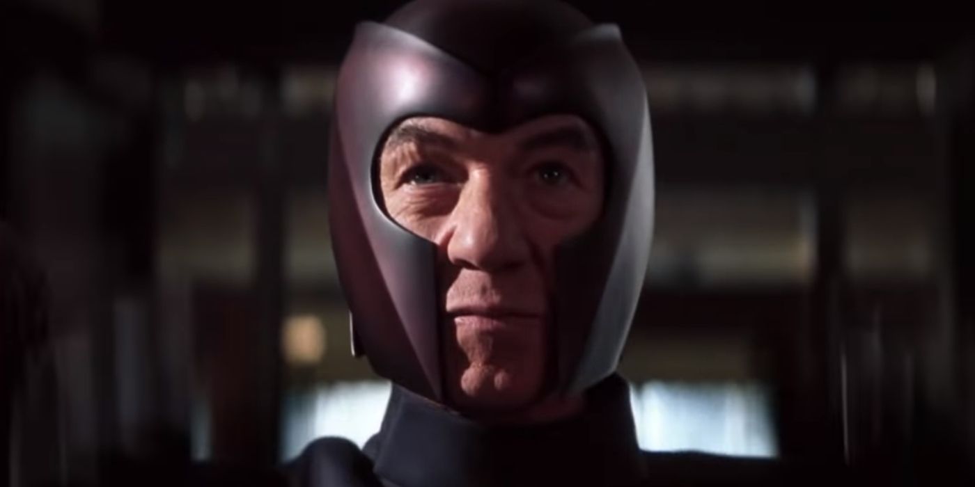 Ian McKellan as Magneto in X Men 2000