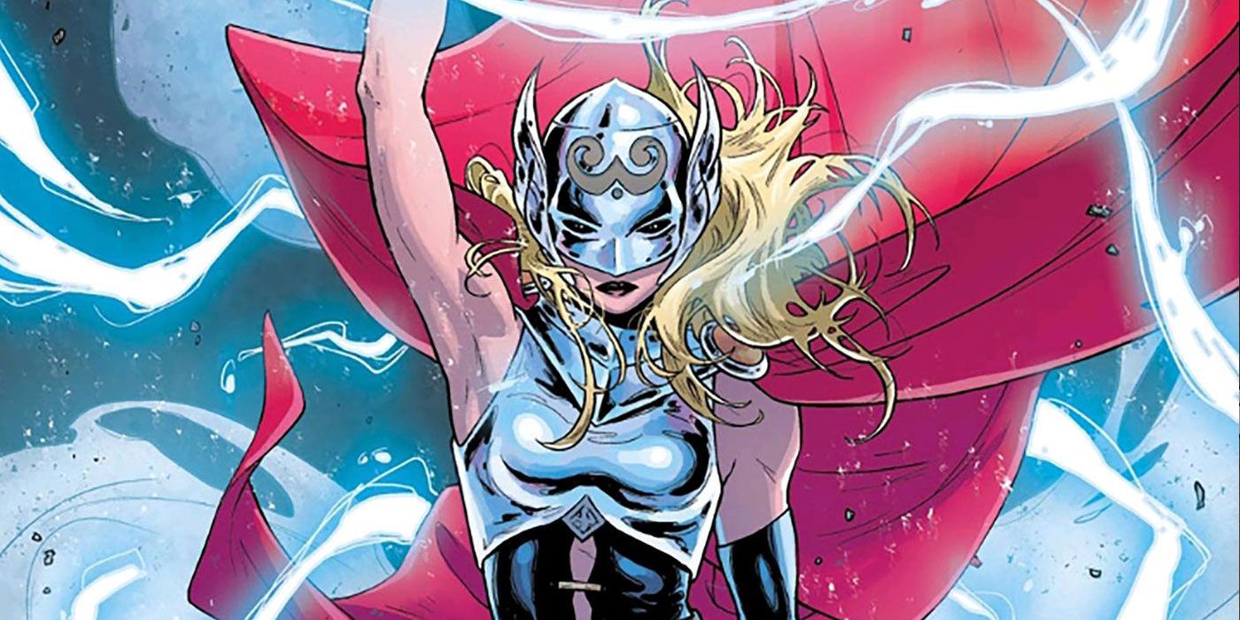 Jane Foster Lady Thor comic panel