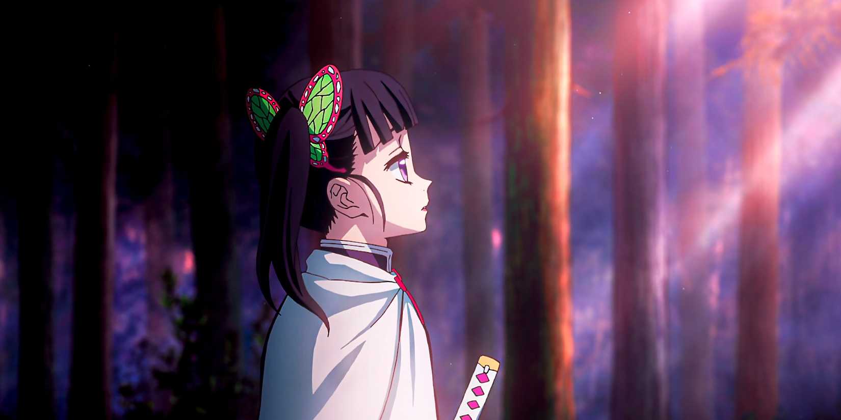 Kanao Tsuyuri in the Demon Slayer anime