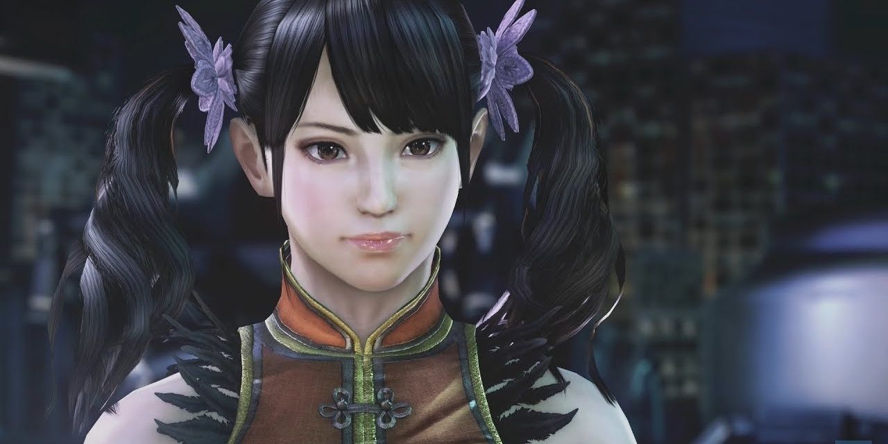 Ling Xiaoyu looking confused in Tekken 7 Cropped