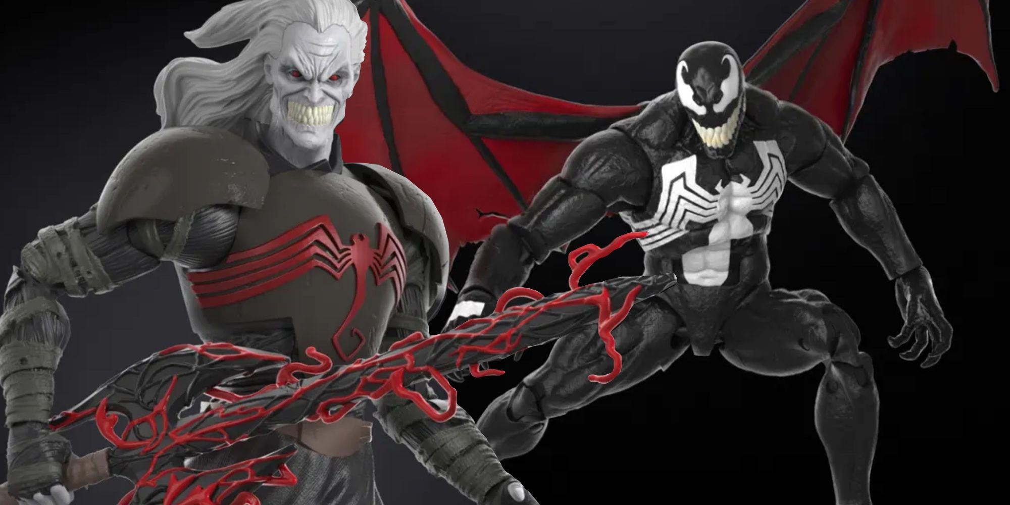 VENOM KING IN BLACK フィギュア×6 （6体セット） King in Black Knull and Venom Spider-Man Marvel Legends 6-Inch