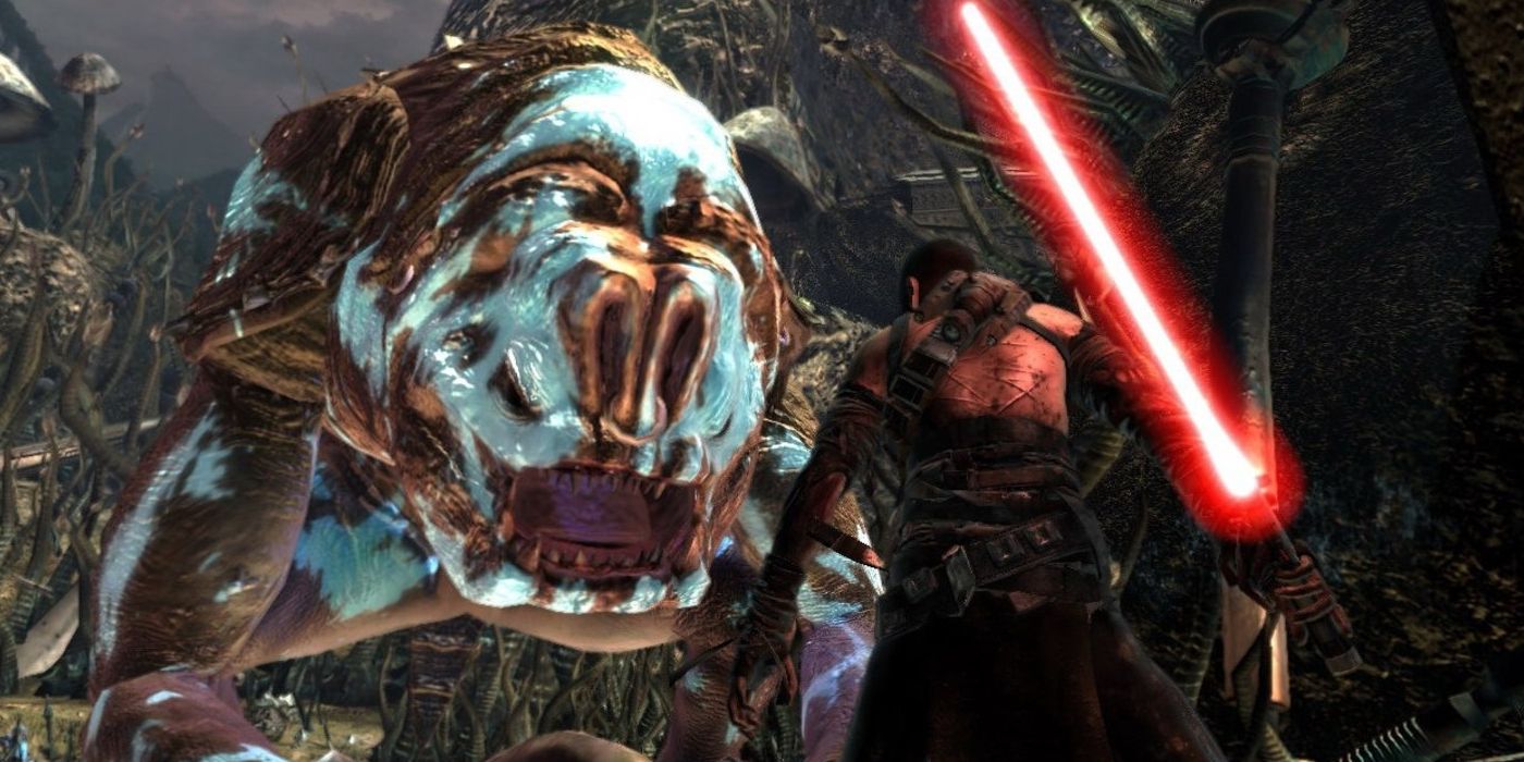 Star Wars Has Made Force Unleashed's Rancor Slayings Much Worse