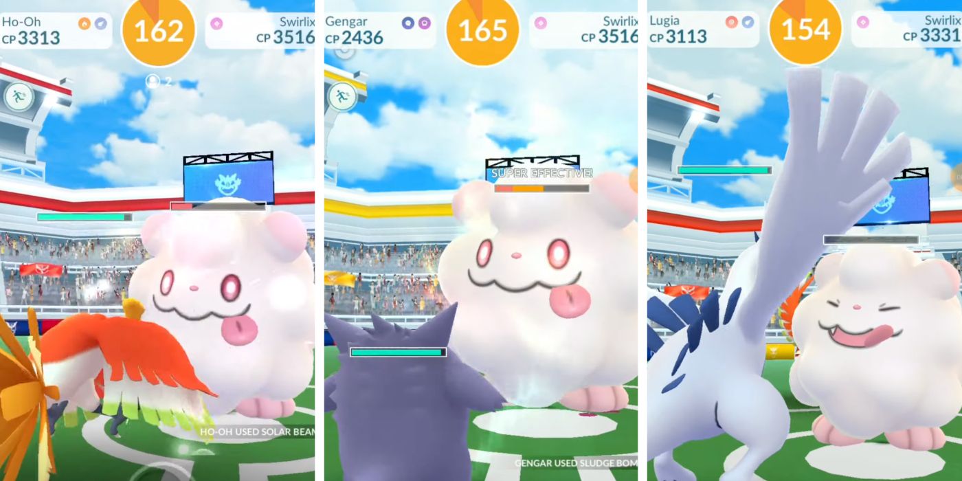 Pokémon Go: The Best Swirlix Raid Counters