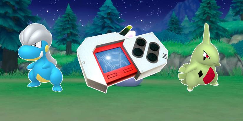 Pokemon BDSP Poke Radar Exclusive Bagon Larvitar