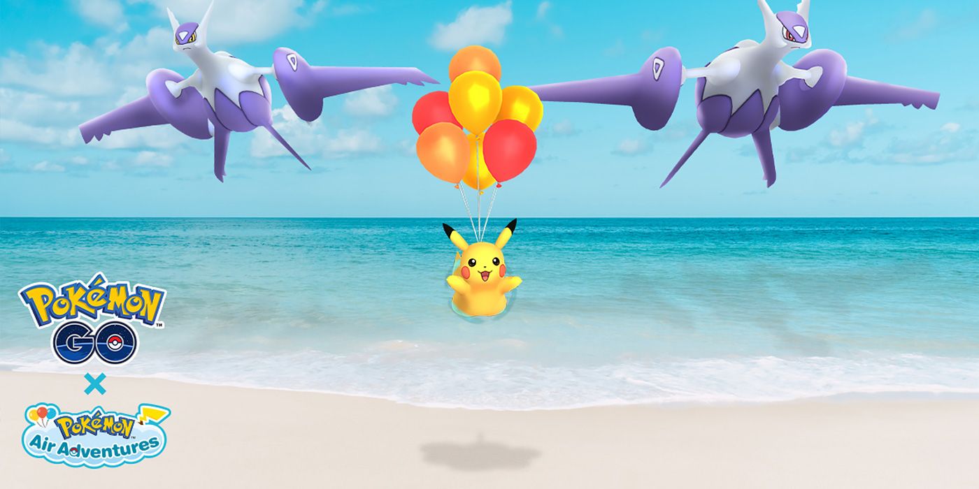 Pokemon In Pokemon GO Air Adventures Event