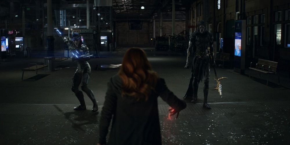Proxima Corvus and Wanda in Infinity War