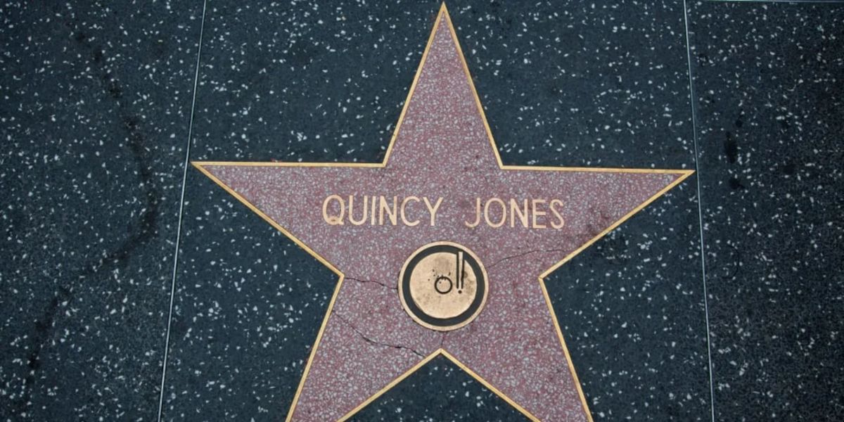 Quincy Jones Star On Hollywood Walk Of Fame