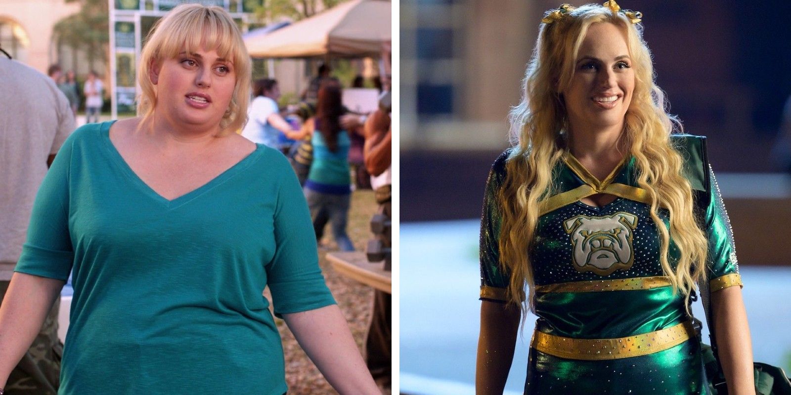 Rebel Wilson in Pitch Perfect and Senioy Year