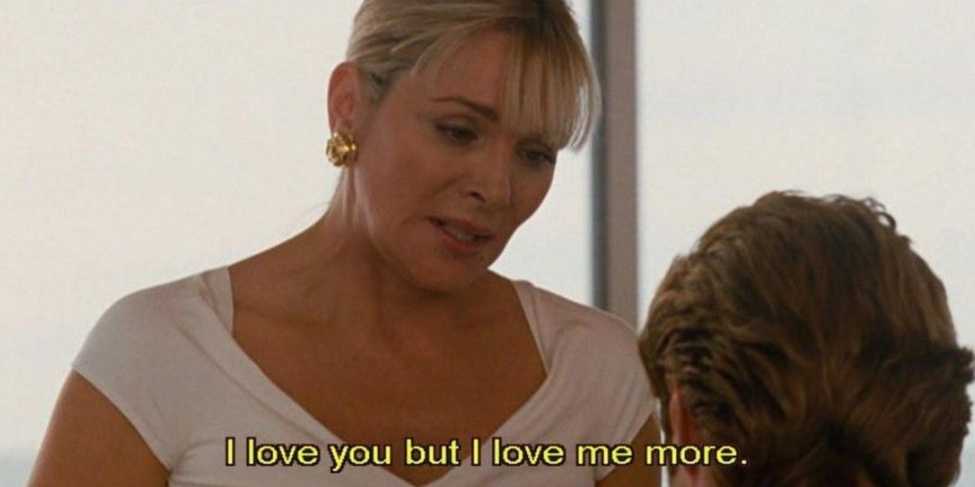 Samantha breaks up with Smith in the SATC movie