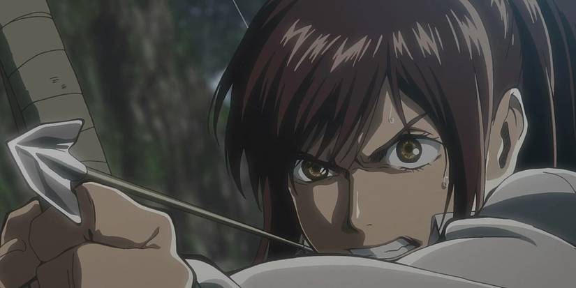 Sasha Braus Attack On Titan Uses Arrow