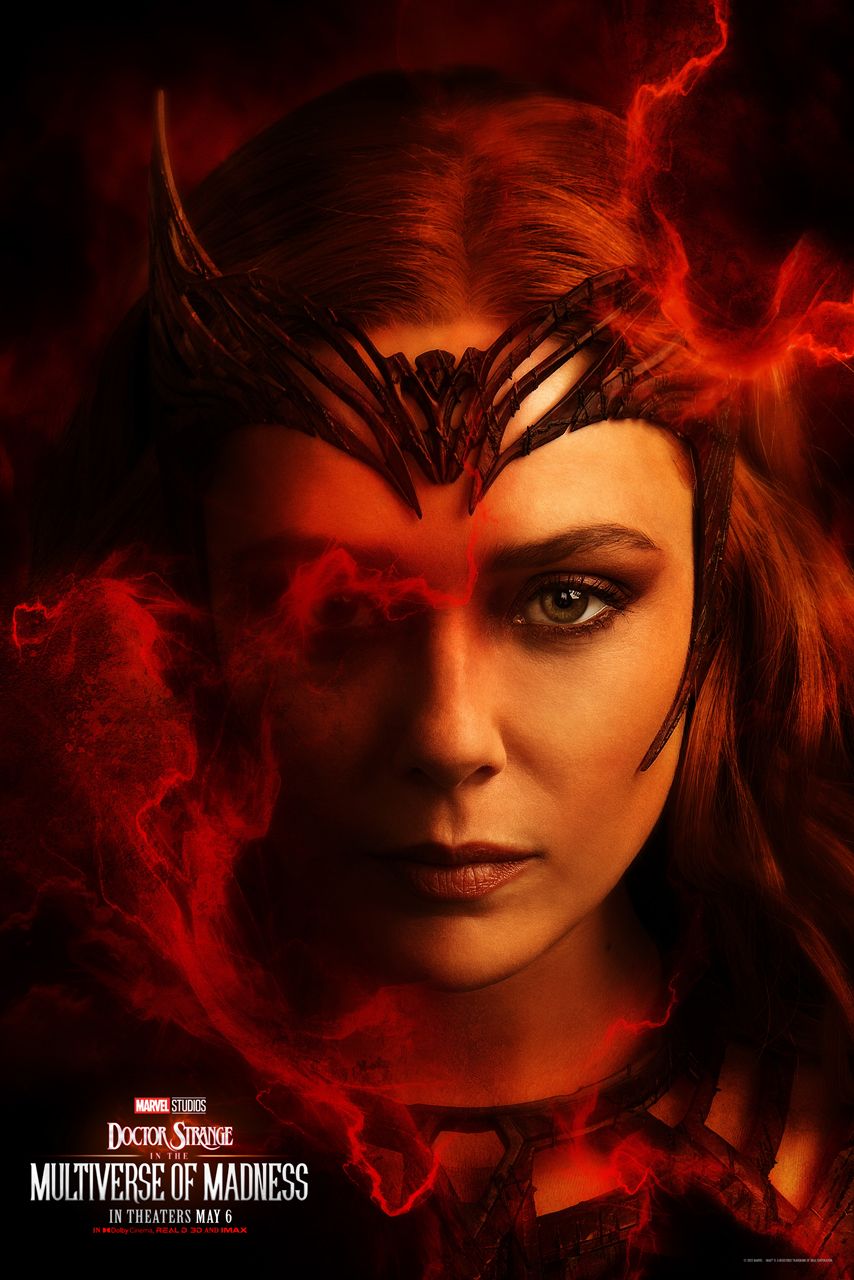 Scarlet Witch in Multiverse of Madness character poster