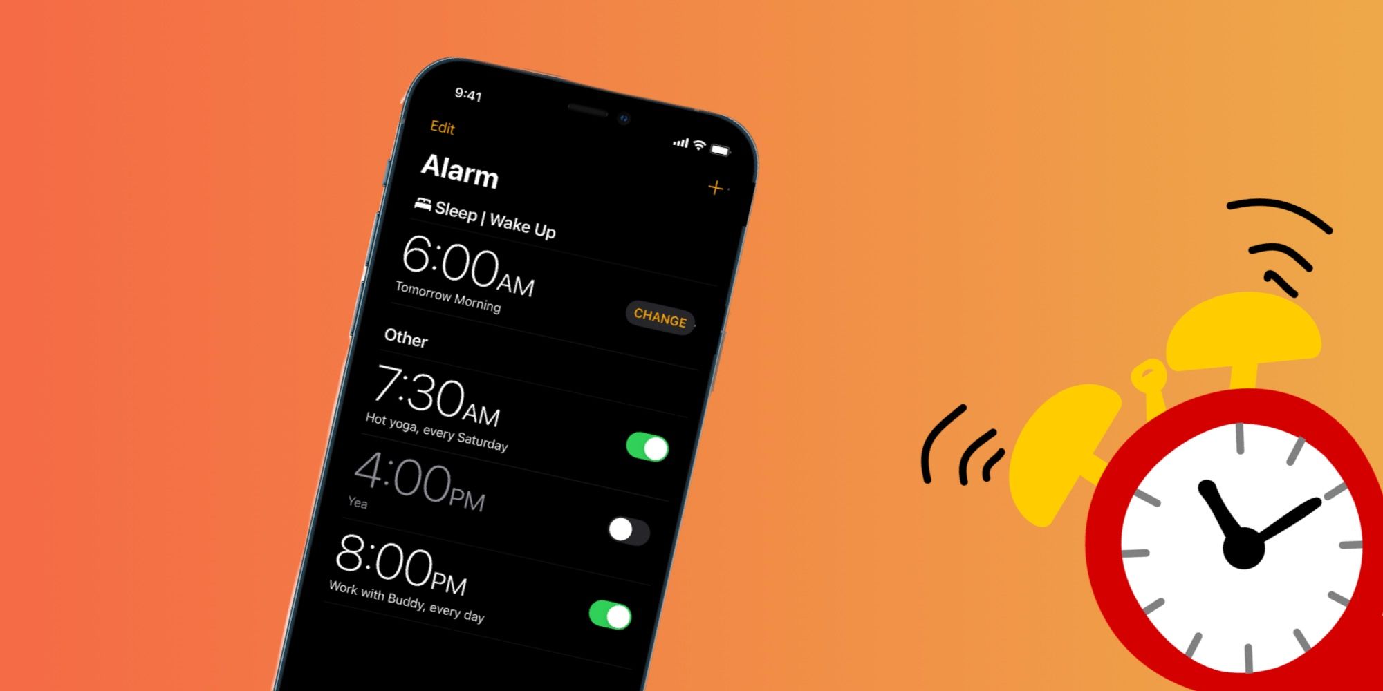 How To Set \u0026 Turn Off Alarms On An iPhone, image size:2000x1000