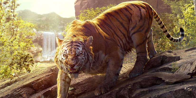 Idris Elba voiced Shere Khan in The Jungle Book (2016)