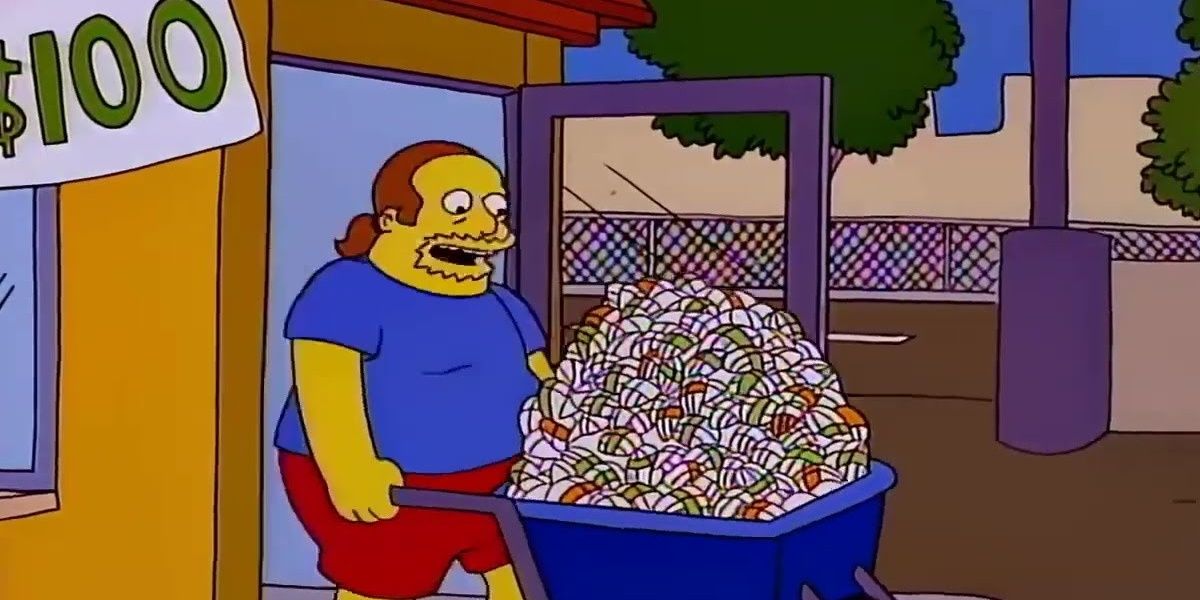 Simpsons Comic Book Guy Tacos Cropped