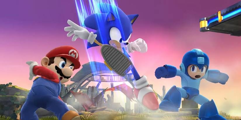 Sonic in Super Smash Bros